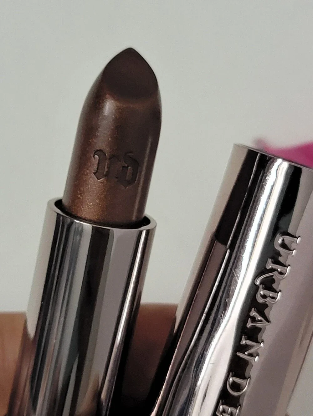 Urban Decay Vice Lipstick Full Size RARE Shade: Ember (Metallized)